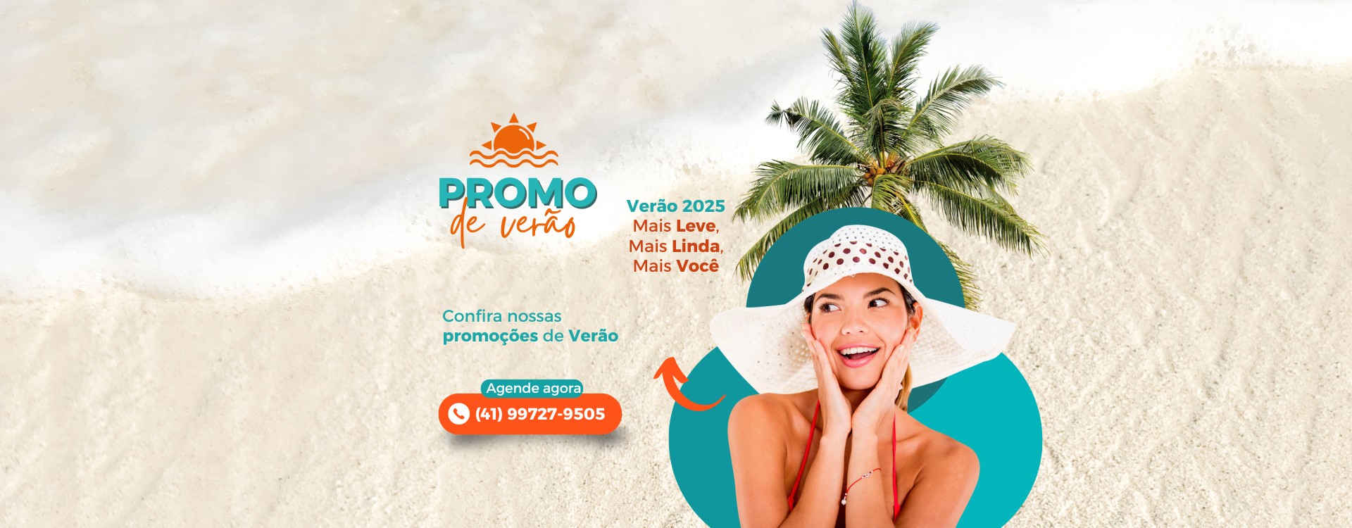 Promoção de pacotes estéticos de verão 2025 na Clínica Adonai, oferecendo tratamentos faciais e corporais para cuidar da beleza e bem-estar.